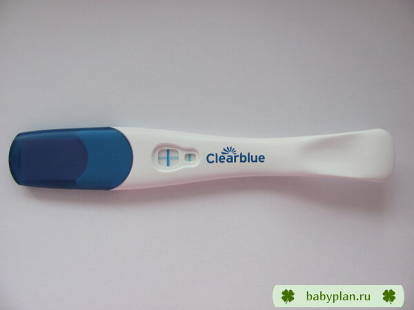 Беременный привет от ClearBlue Plus