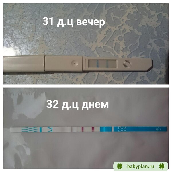 мои первые положительные