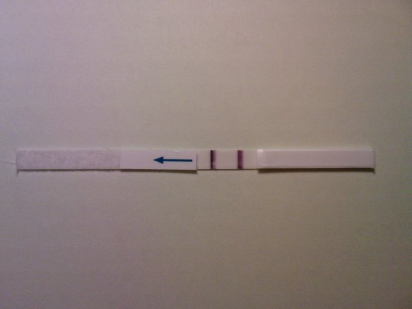 тест на беременность, 50 mlU