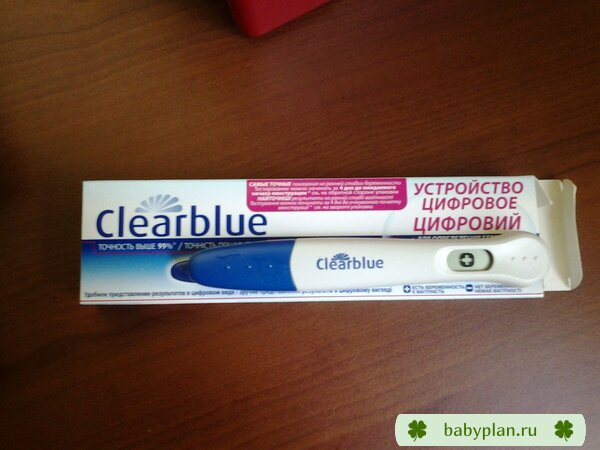 Clear blue цифровой обманывает?