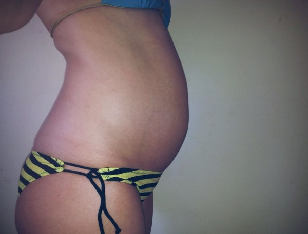 Первая беременность, ровно 24 недели (мальчик Тимур)