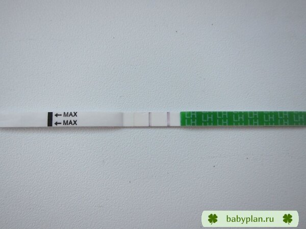 Боже,хоть бы через 2 недели на тесте на беременность были такие же полоски
