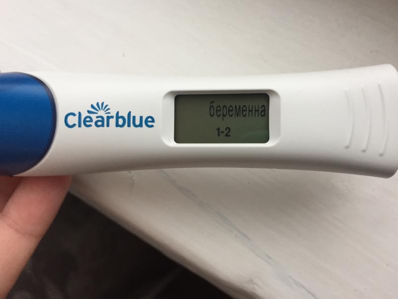 Электронный тест на беременность фото