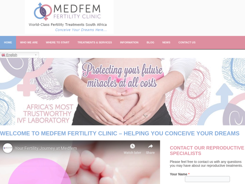 Подробная информация о "Medfem Fertility Clinic"