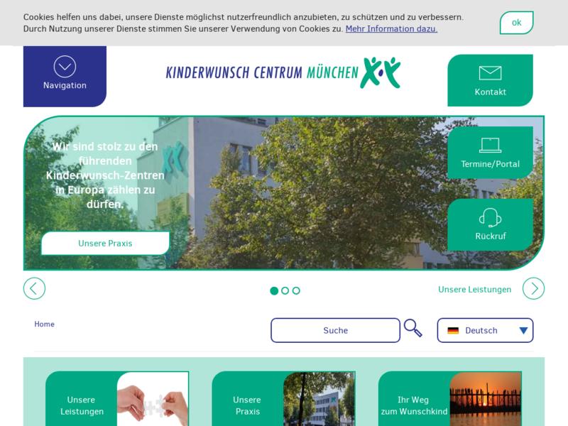 Дополнительная информация о "Kinderwunschzentrum in Pasing"