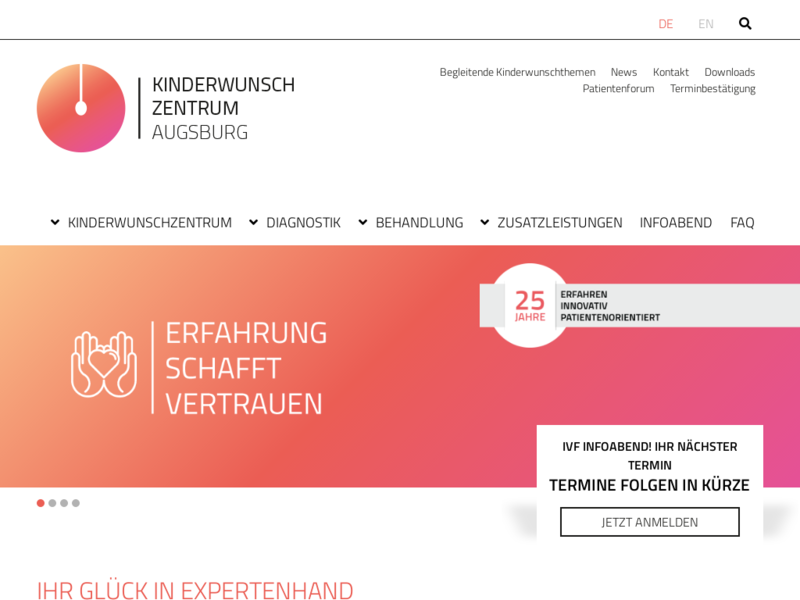 Дополнительная информация о "Kinderwunschzentrum Augsburg"